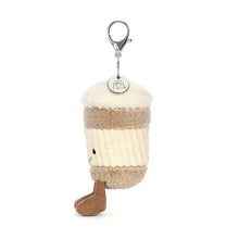 Load image into Gallery viewer, Jellycat Amuseable Coffee-to-Go Bag Charm
