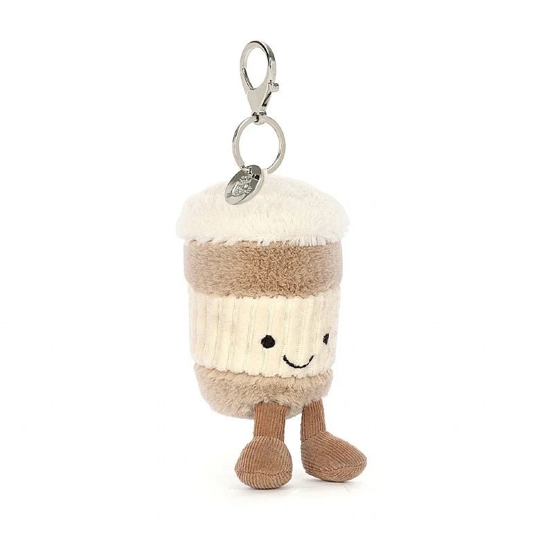 Jellycat Amuseable Coffee-to-Go Bag Charm