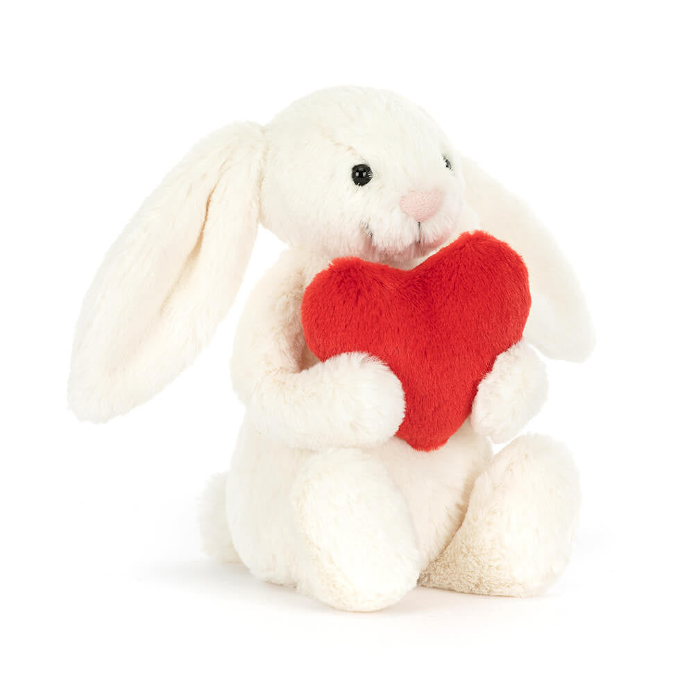 Jellycat Bashful Red Love Heart Bunny Medium