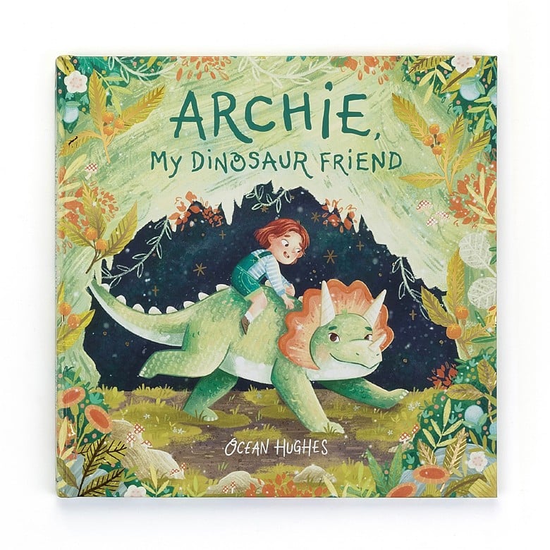 Jellycat Archie My Dinosaur Friend Book