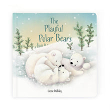 Load image into Gallery viewer, Jellycat The Playful Polar Bears Book
