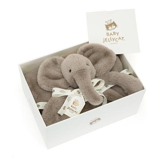 Jellycat Smudge Elephant Blankie Gift Box