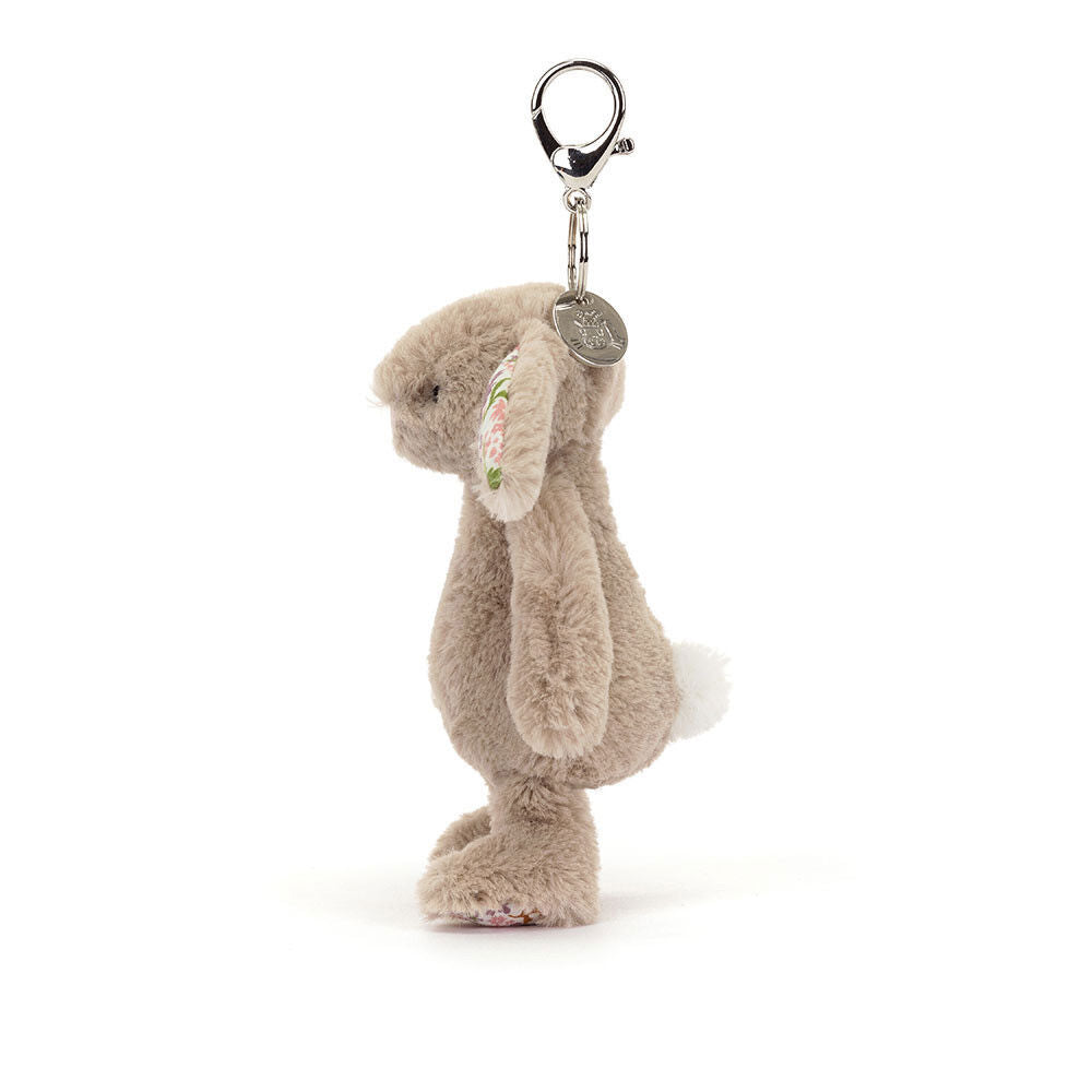 Jellycat Blossom Beige Bunny Petal Bag Charm