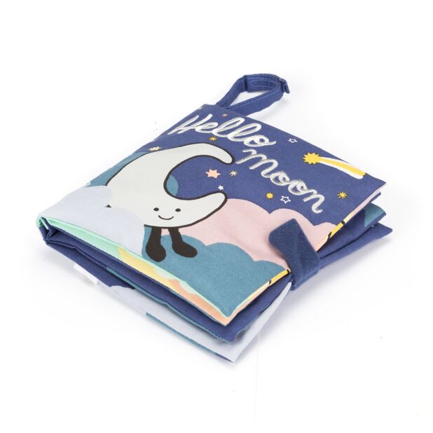 Jellycat Hello Moon Fabric Book