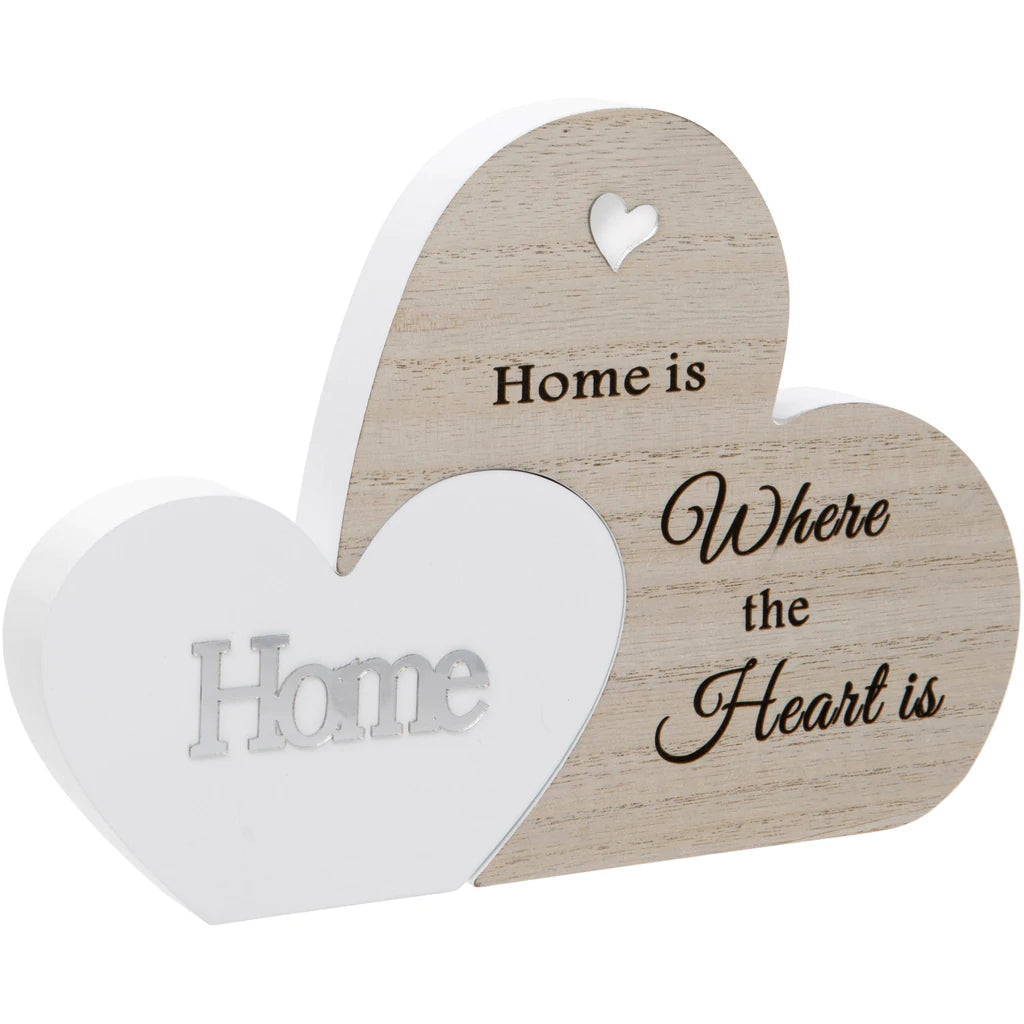 Home Wooden Heart Block