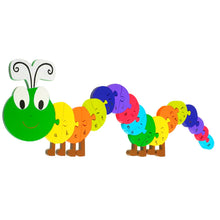 Load image into Gallery viewer, Alphabet Puzzle Caterpillar

