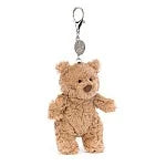 Load image into Gallery viewer, Jellycat Bartholomew Bear Bag Charm
