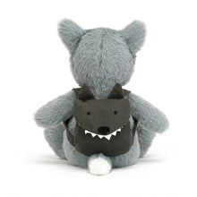 Load image into Gallery viewer, Jellycat Backpack Wolf
