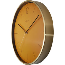 Load image into Gallery viewer, Nextime Wall Clock 34cm Gold

