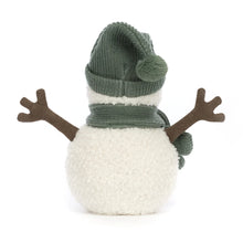 Load image into Gallery viewer, Jellycat Maddy Snowman Green Little
