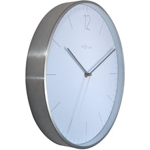 Nextime Wall Clock 34cm Silver