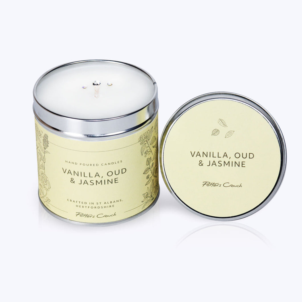 Potters Crouch Wellness Candle Vanilla, Oud & Jasmine